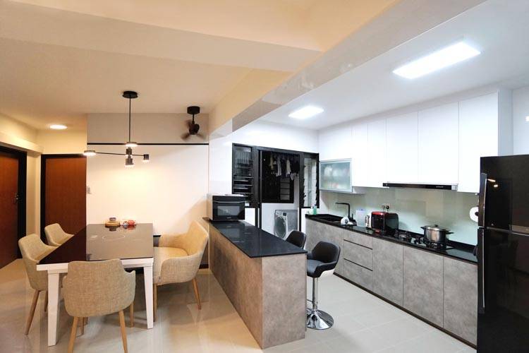 HDB Renovation at 610A Tampines North by Interior Diary