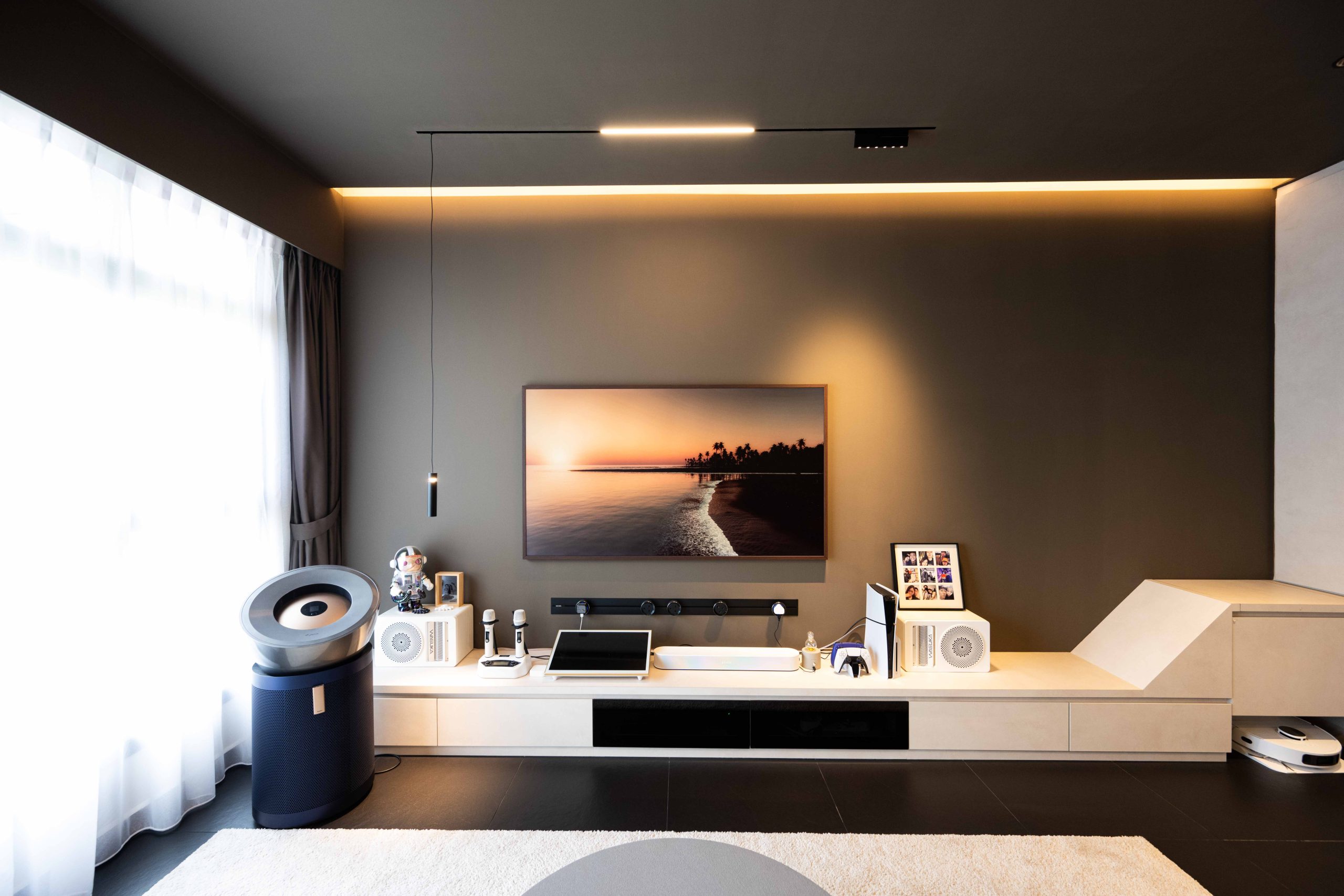 HDB Renovation at Rivervale Shores Dark Wabi-Sabi by Interior Diary Rivervale Shores | Dark Modern Wabi Sabi | Interior Diary