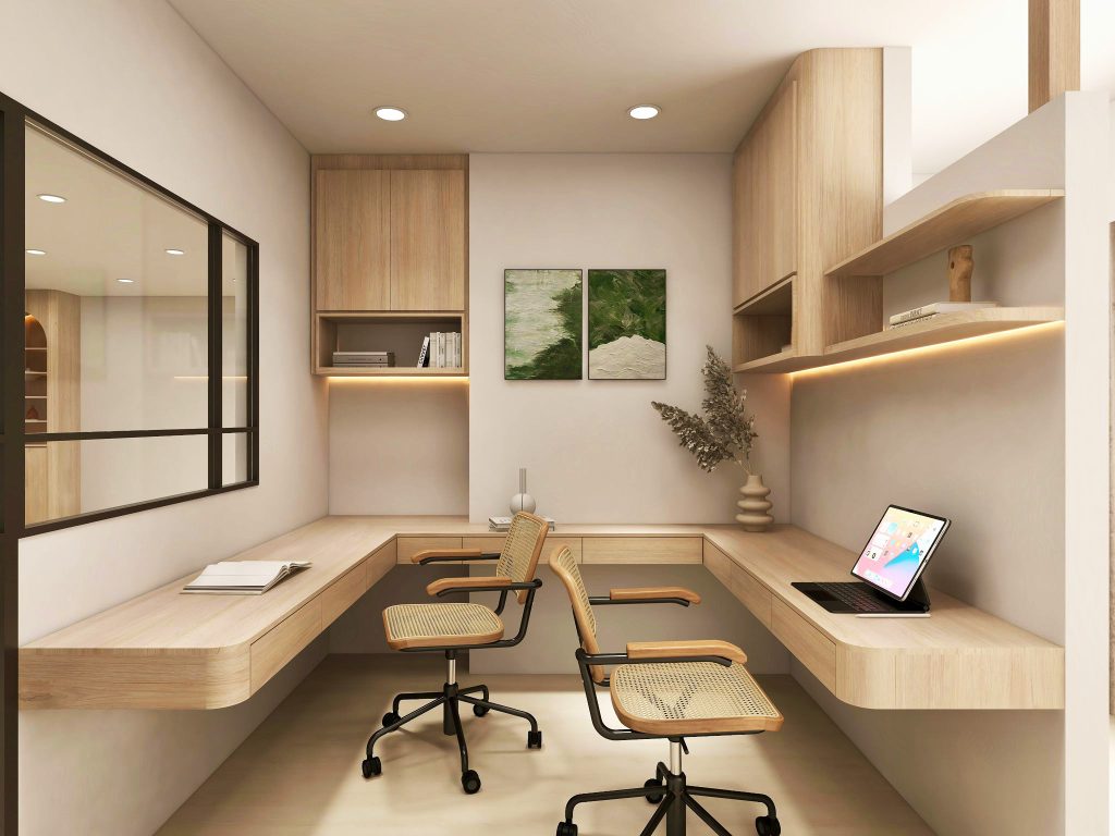 EPro 4 Photo A wabi sabi interior design singapore showcase, study