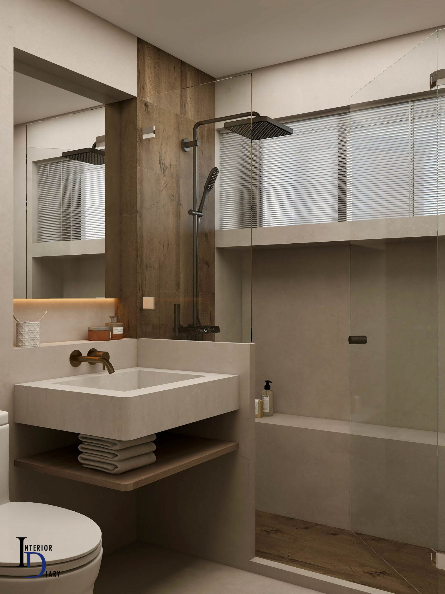 wabi sabi interior design showcase 6.2 bathroom