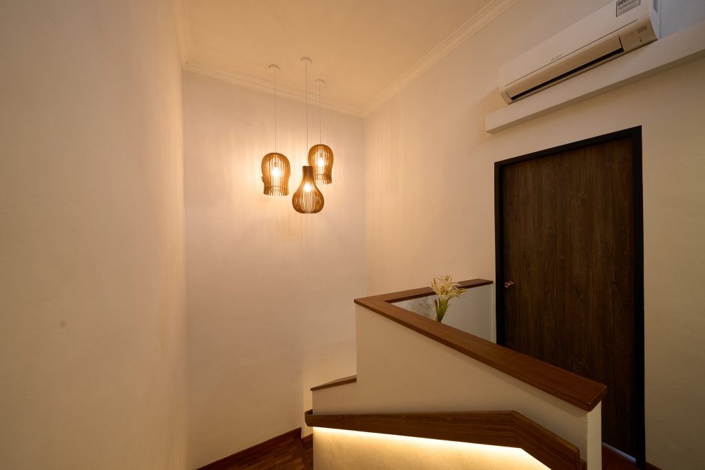 stairwell renovation for landed property in singapore
