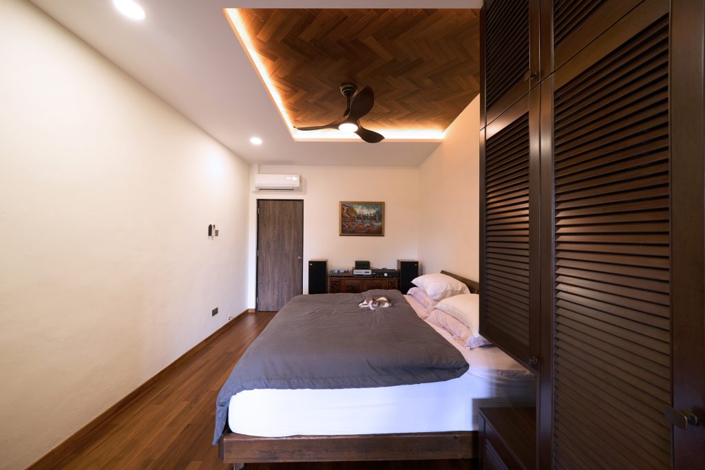 master bedroom renovation landed property