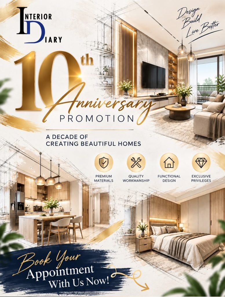Interior Diary 10th Anniversary Poster